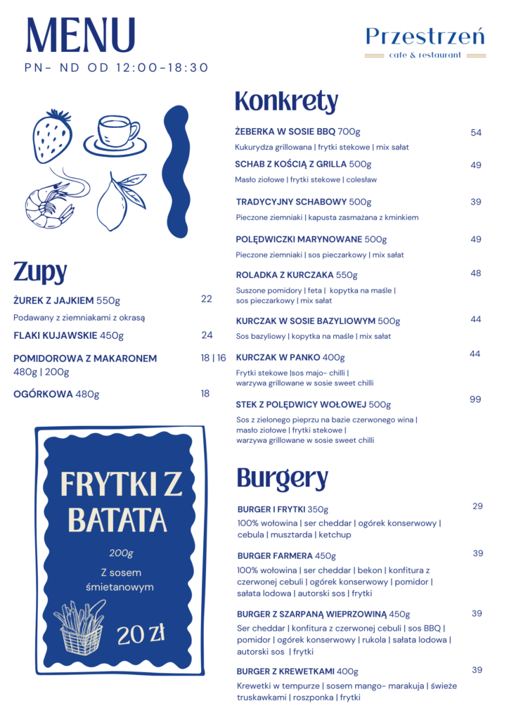 menu bydgoszcz konkrety
